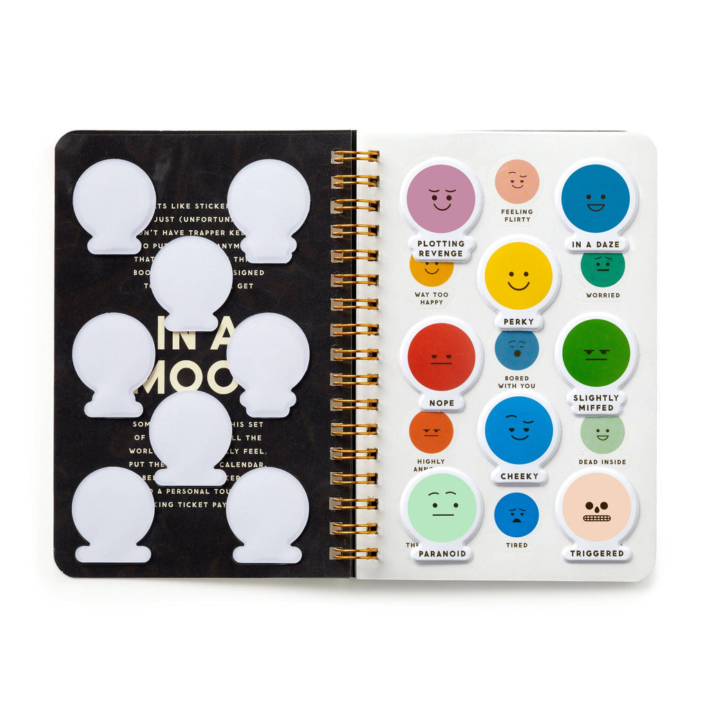 In A Mood Sticker Book (Sticker Book or Pack)
