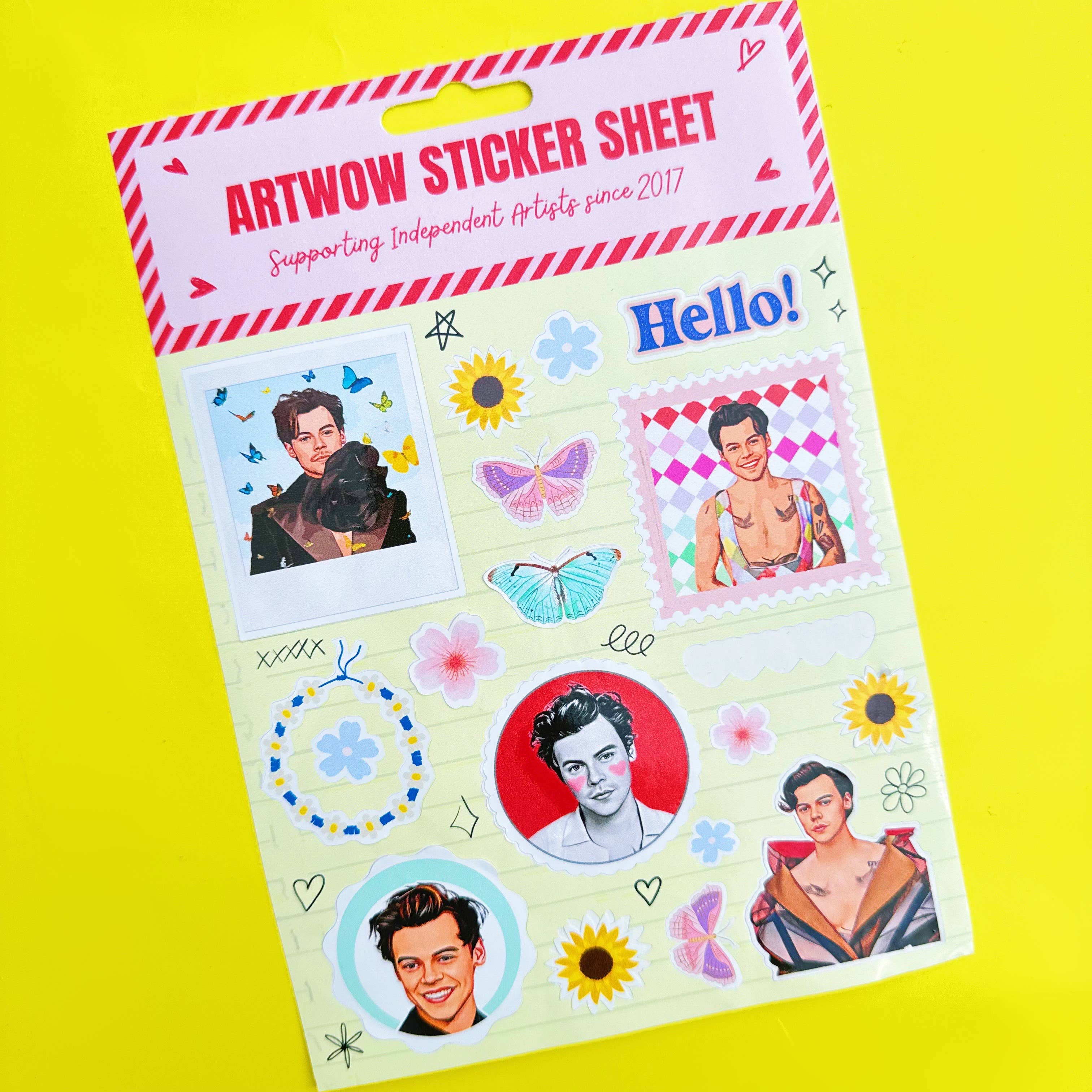Sticker Sheets 'FasHUN Harry'