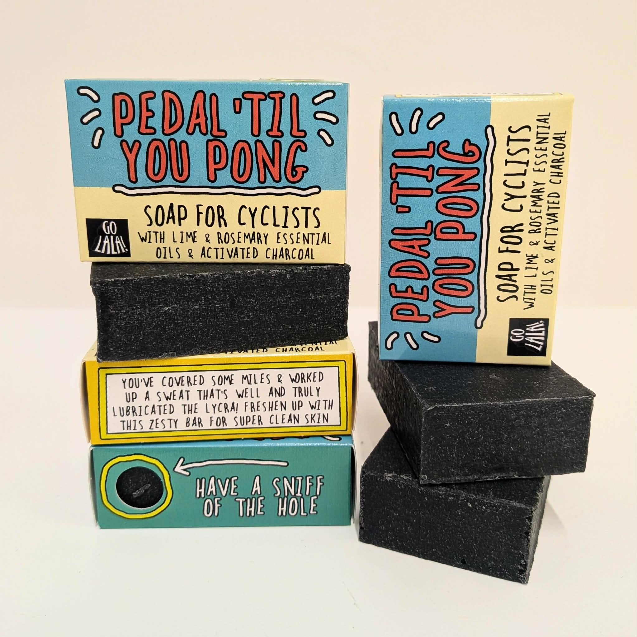 Pedal Til You Pong - soap for cyclists