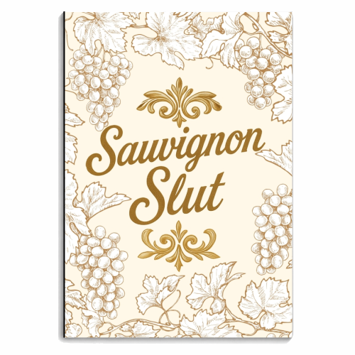 Notebooks 'Sauvignon Slut' by Lilly Rose