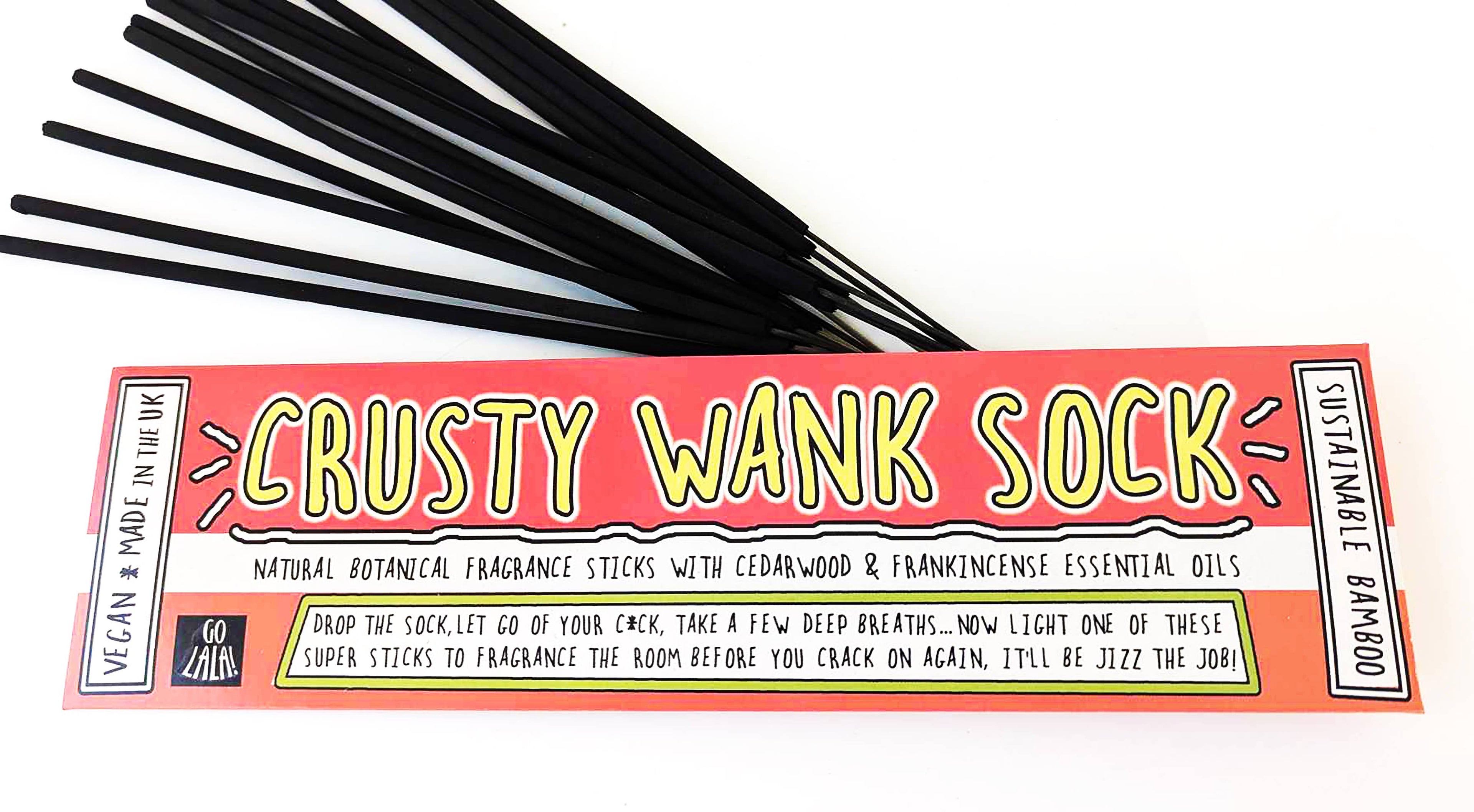 Crusty Wank Sock Funny Smells Fragrance Sticks 