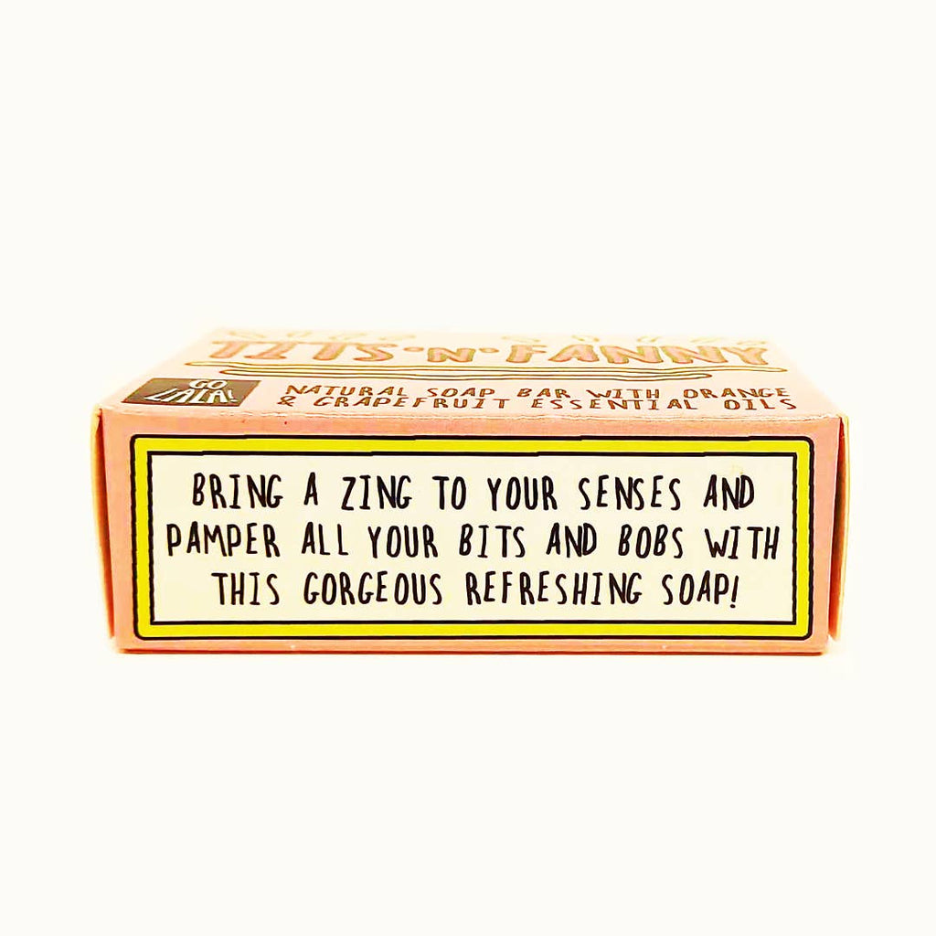 Tits 'n' Fanny Soap Orange & Grapefruit Funny Gift
