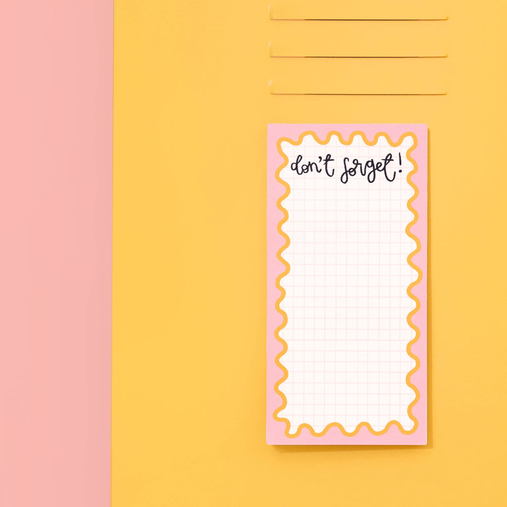To do list - don't forget