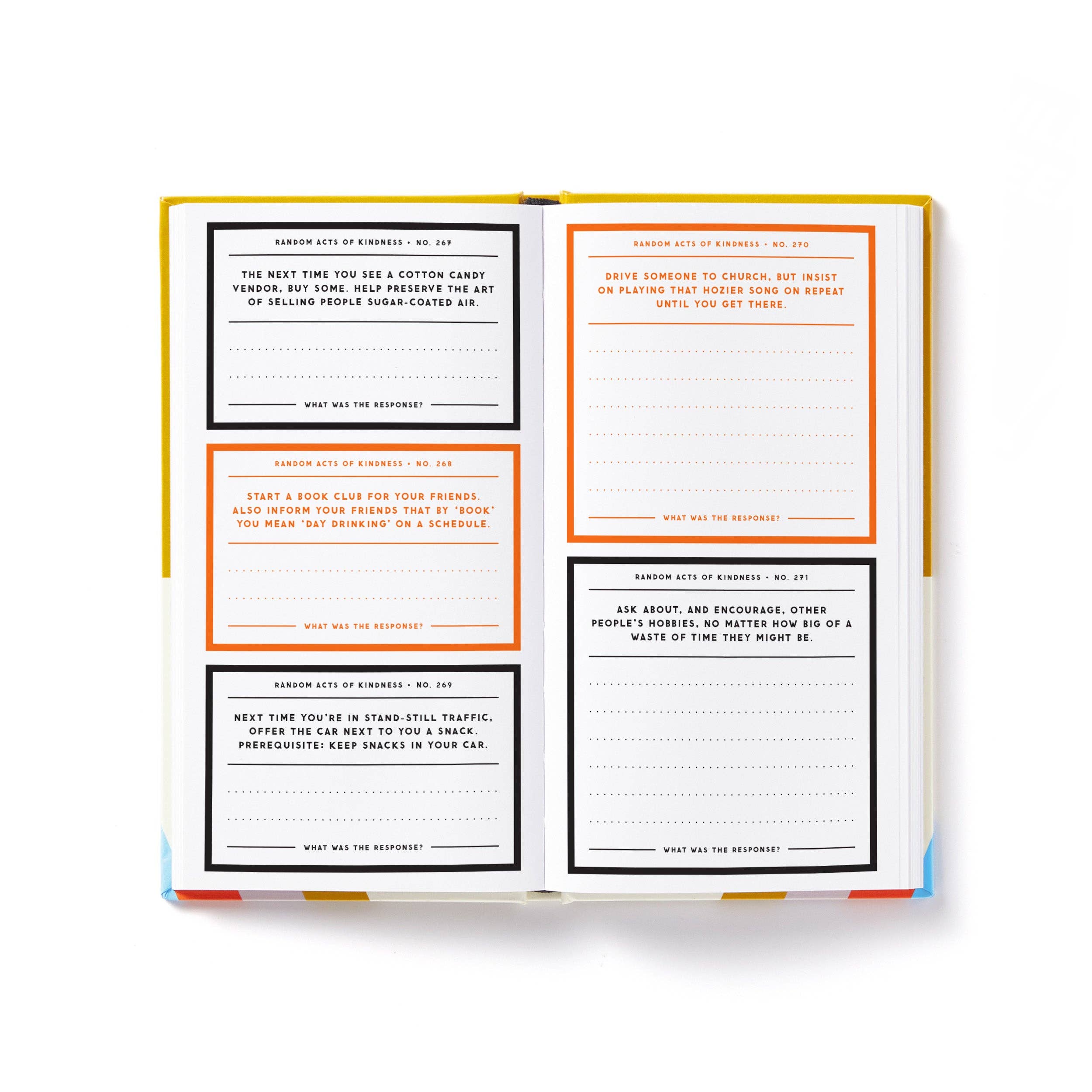 A Billion Random Acts of Kindness Prompted Journal (Diary or Journal)