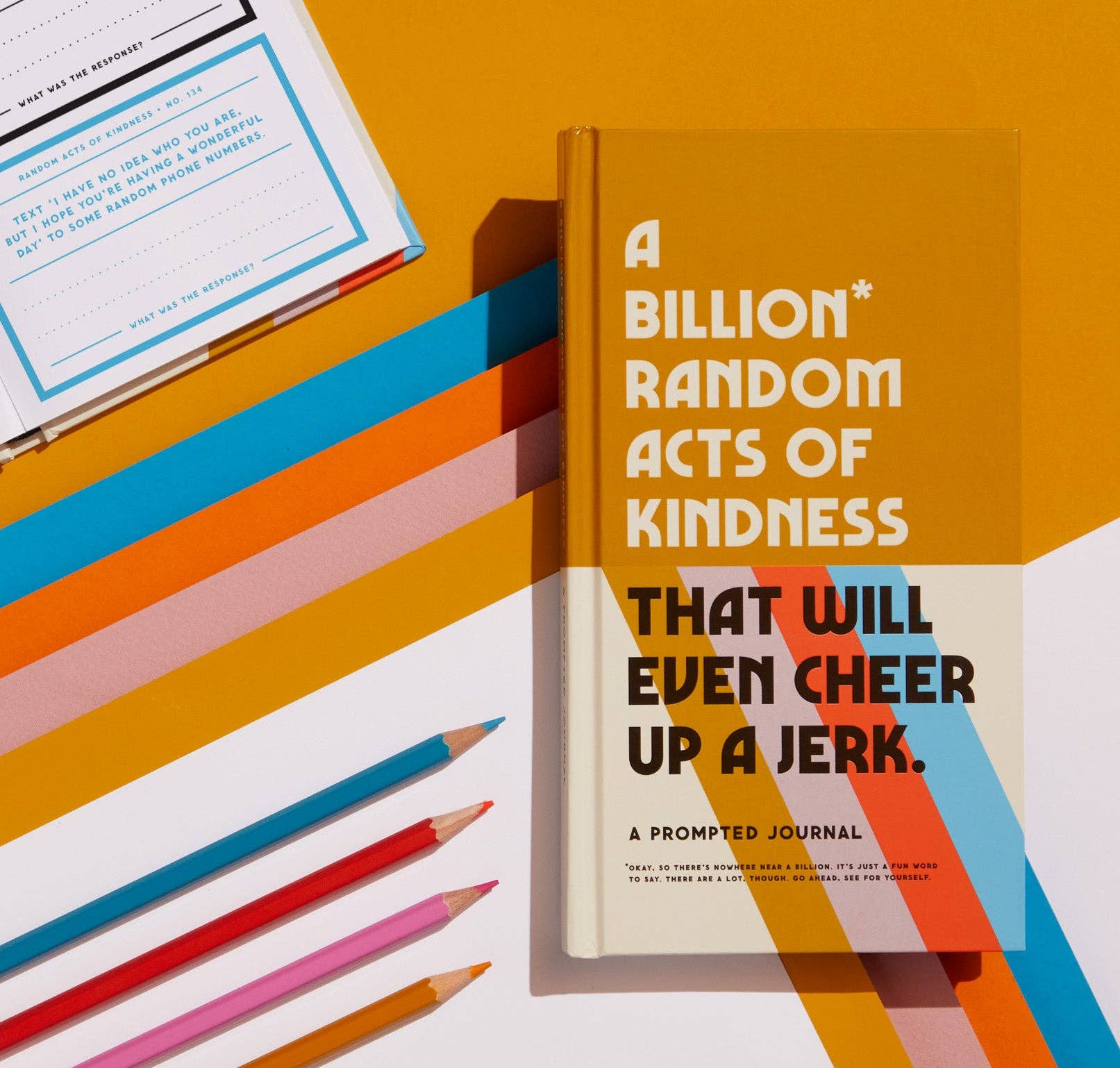 A Billion Random Acts of Kindness Prompted Journal (Diary or Journal)
