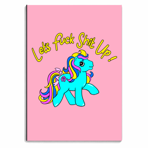 Notebooks 'Let's Fuck Shit Up!' by Bite Your Granny