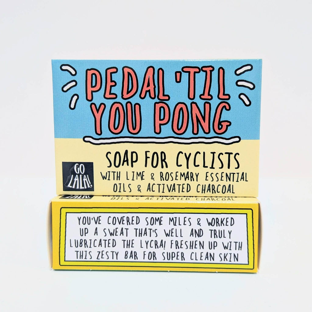 Pedal Til You Pong - soap for cyclists