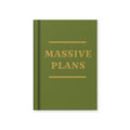 Massive Plans Fabric Hardback Notebook (A7)