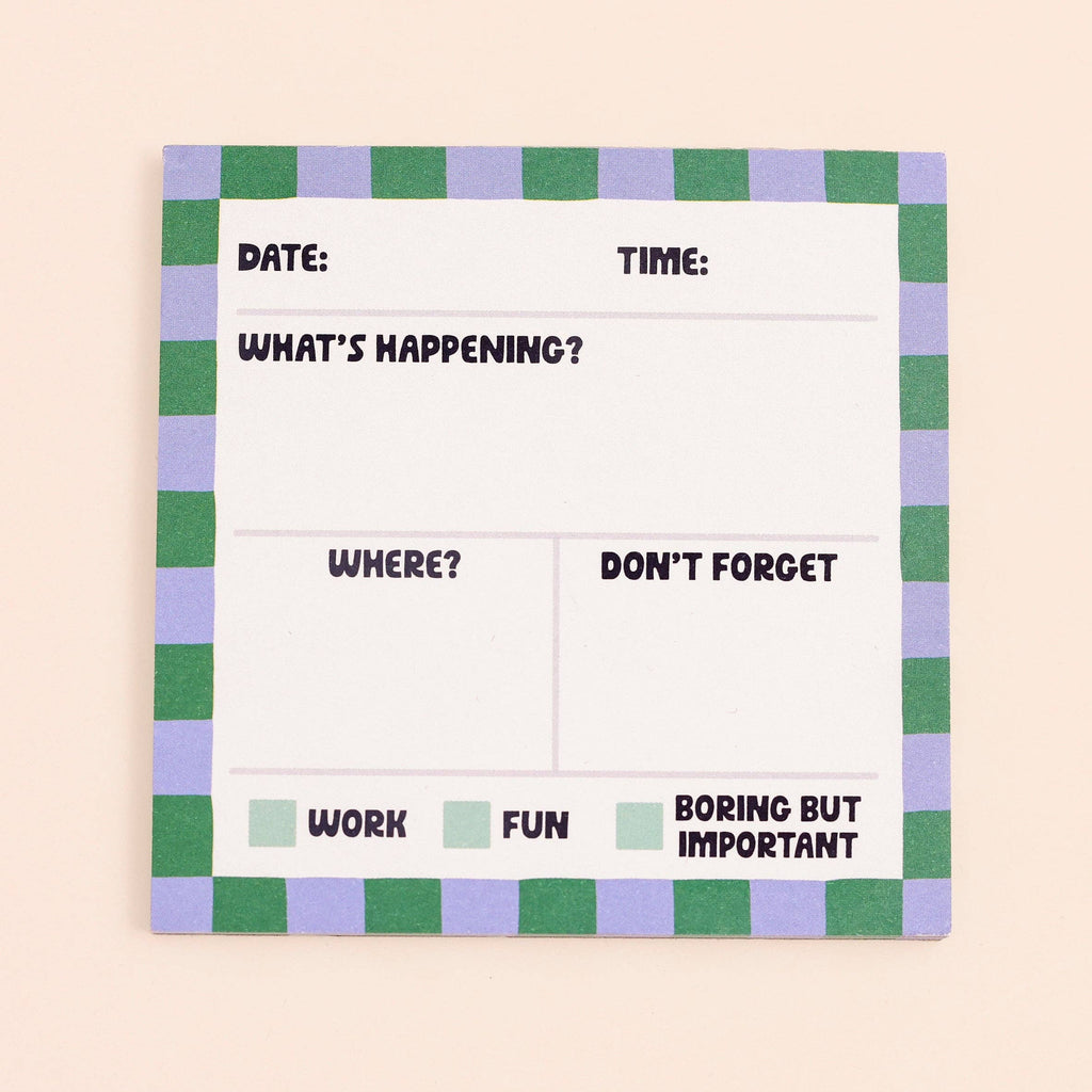 Memo Pad
