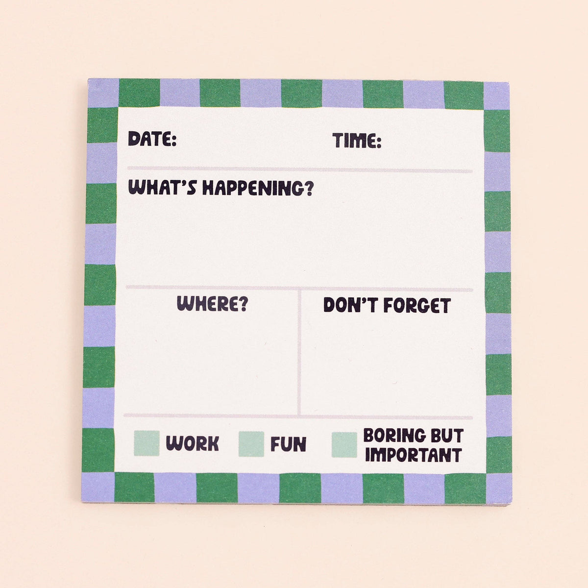 Memo Pad