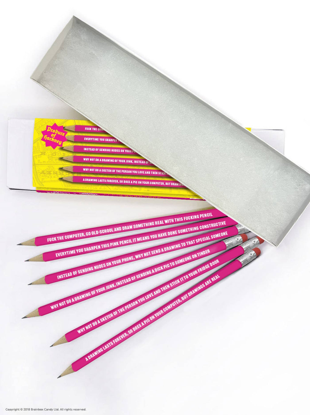 Funny Gift - Real Hackney Dave A Drawing A Day Pencil Set