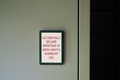 I Accidentally Became Important At Work | Ceramic Magnet: Forest Green