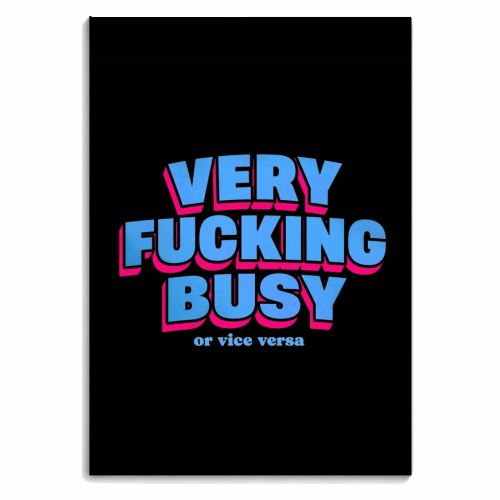Notebooks 'Very Fucking Busy'