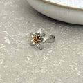 Tarnish Resistant Blossom Open Ring