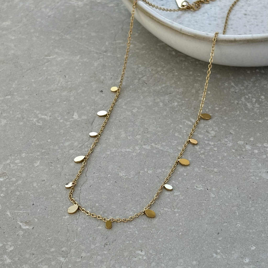 Tarnish Resistant Teardrop Necklace
