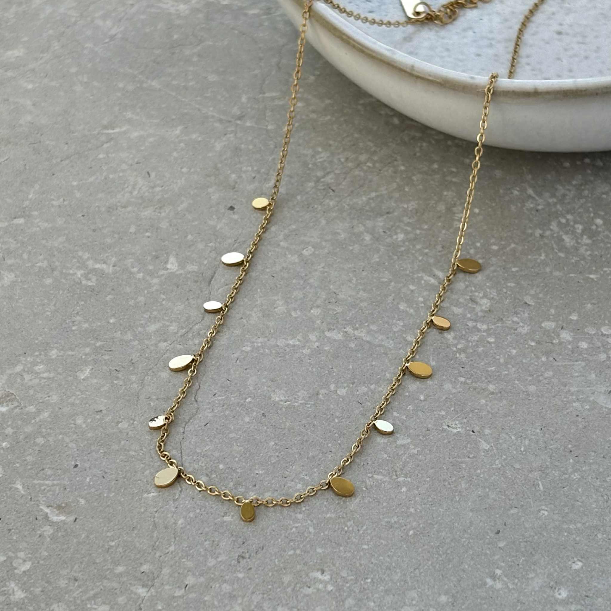 Tarnish Resistant Teardrop Necklace
