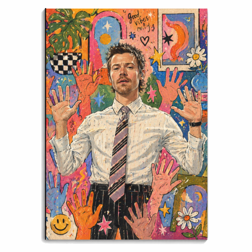 Notebooks 'Hands Up Harry!' by Ms Doodle