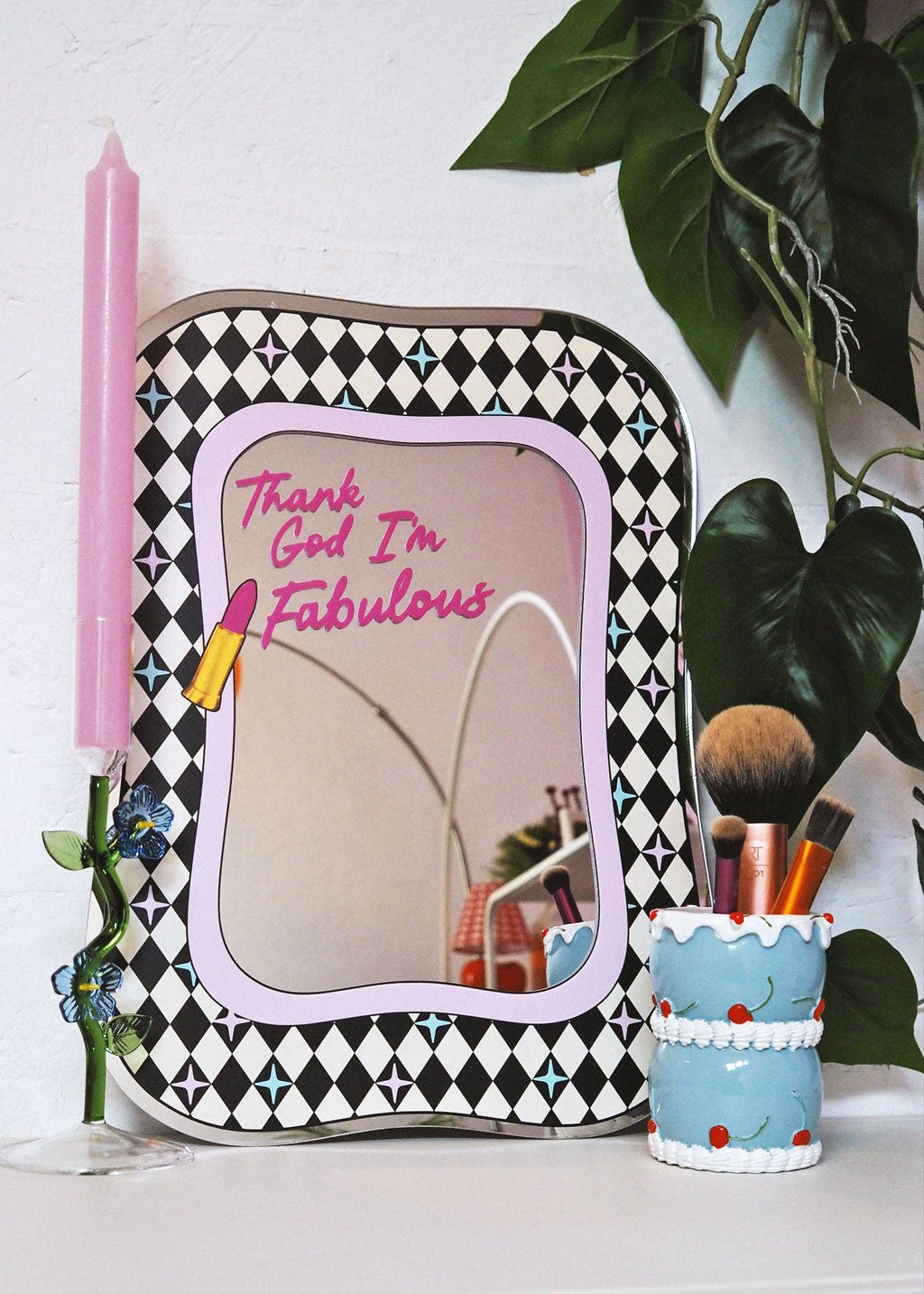 Thank God I'm Fabulous Mirror: Small