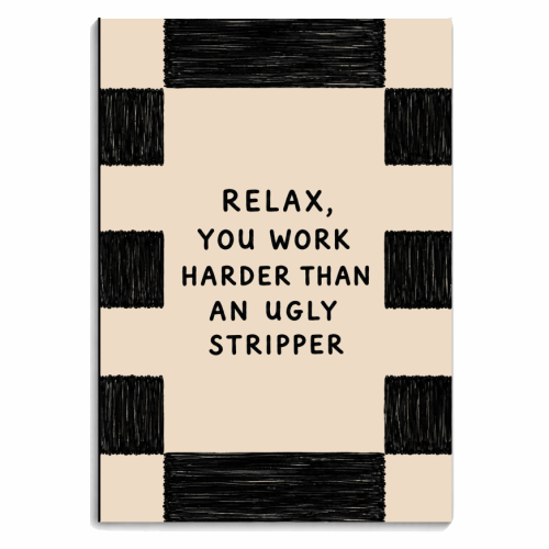 Notebooks 'Relax' by Ms Doodle