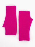 Dylan Wrist Warmers - Fuchsia, Knitted: One-size