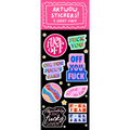 Sticker Pack 'Fuck off typography print'