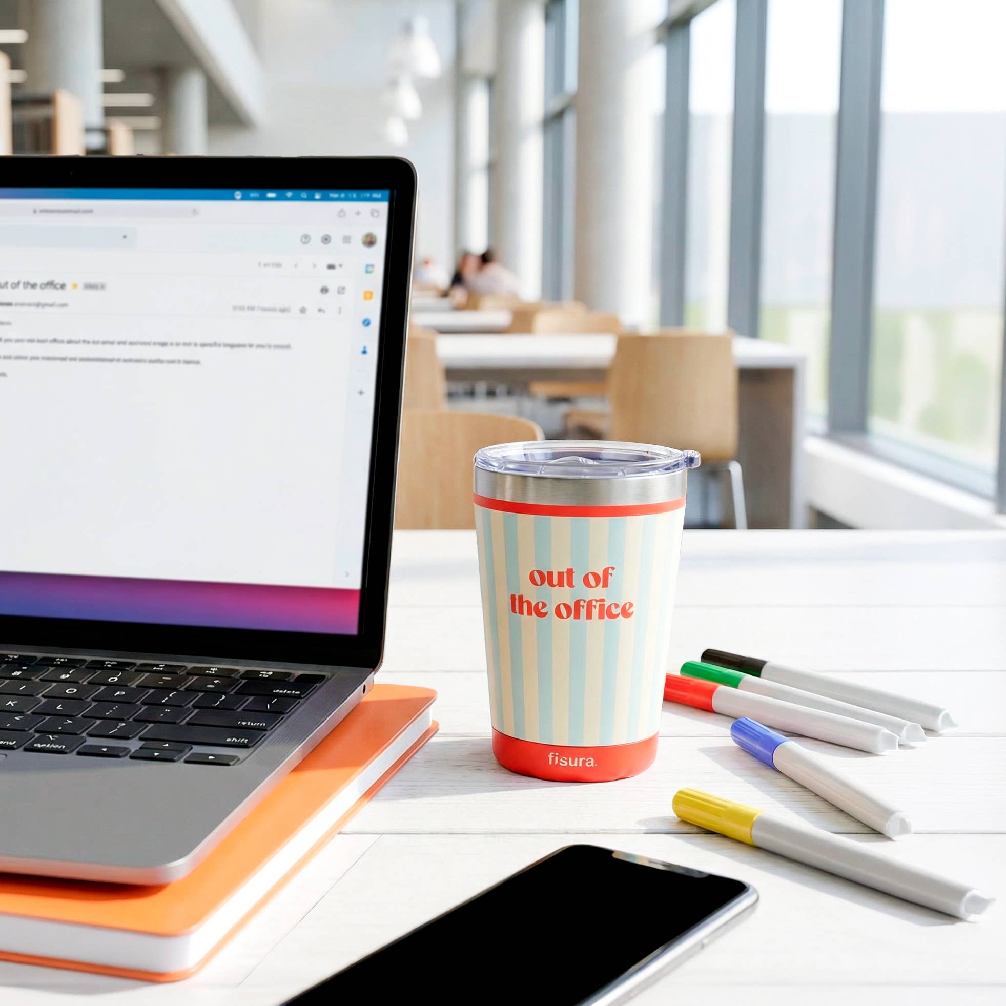 Thermal mug "Out Of The Office"