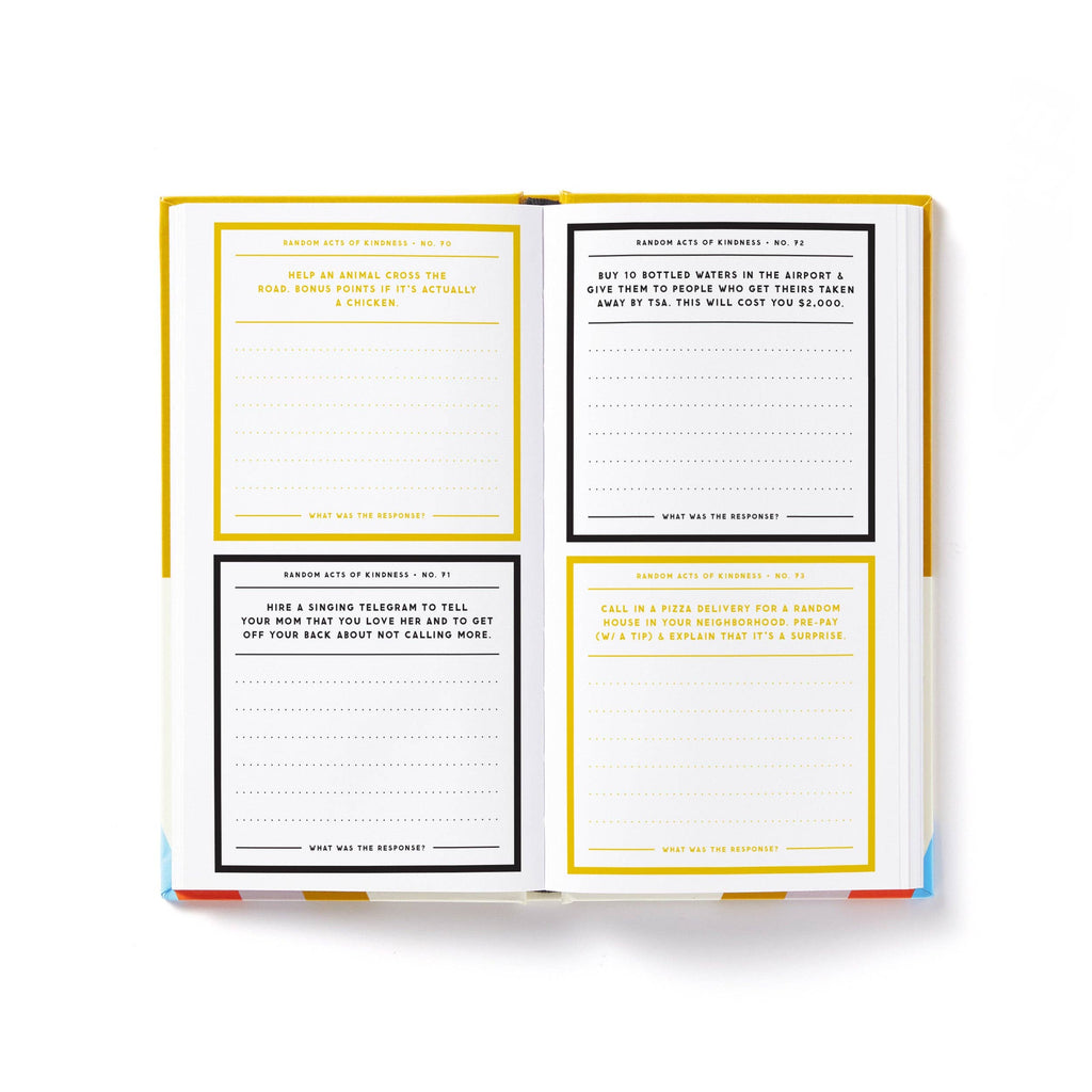A Billion Random Acts of Kindness Prompted Journal (Diary or Journal)
