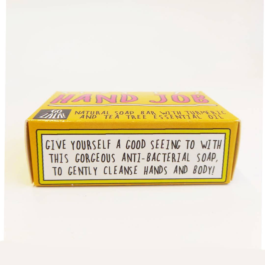 Hand Job Soap Tea Tree & Turmeric Funny Gift