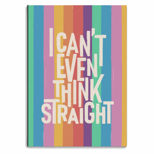 Notebooks 'I Can't Even Think Straight' by Ania Wieclaw