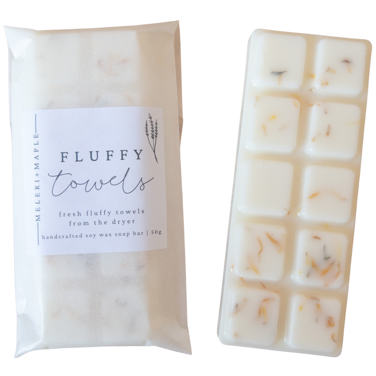 Fluffy Towels Scented Snap Bar Wax Melt