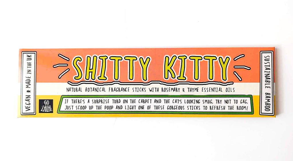 Shitty Kitty Funny Smells Fragrance Sticks