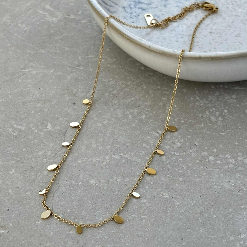 Tarnish Resistant Teardrop Necklace