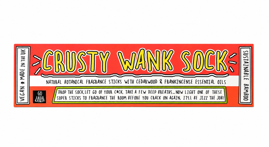 Crusty Wank Sock Funny Smells Fragrance Sticks 