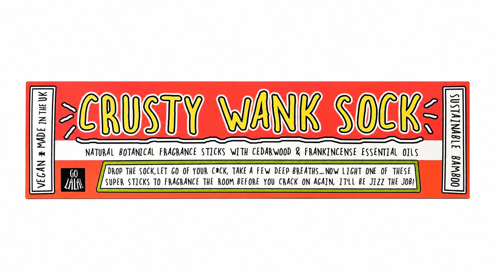 Crusty Wank Sock Funny Smells Fragrance Sticks 