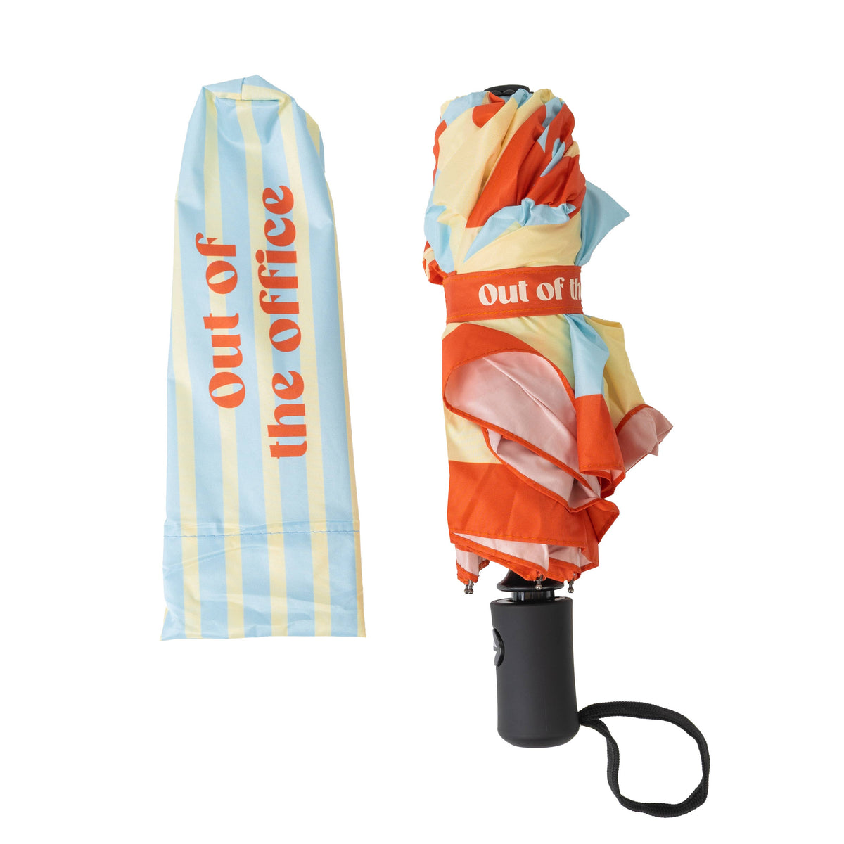 Folding Umbrella "Out Of The Office"