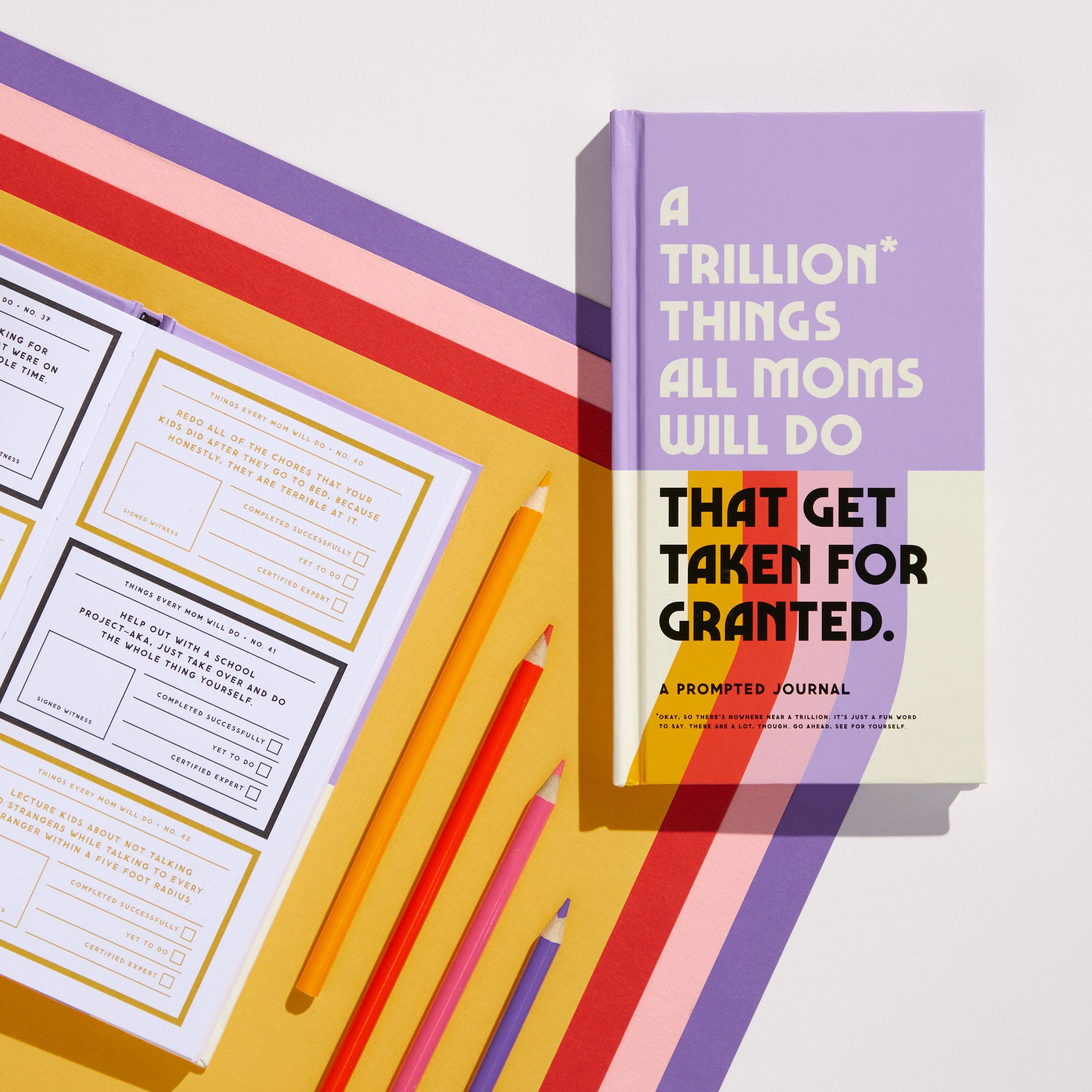 A Trillion Things All Moms Will Do That Get Taken For Granted - A Prompted Journal (Diary or Journal)