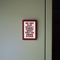 | No One Really Knows What They're Doing Anyway | Ceramic Magnet