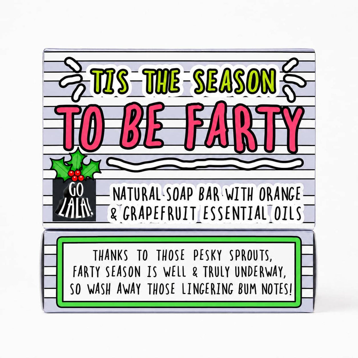 Season to be Farty -  Soap Orange grapefruit  - Funny Gift 