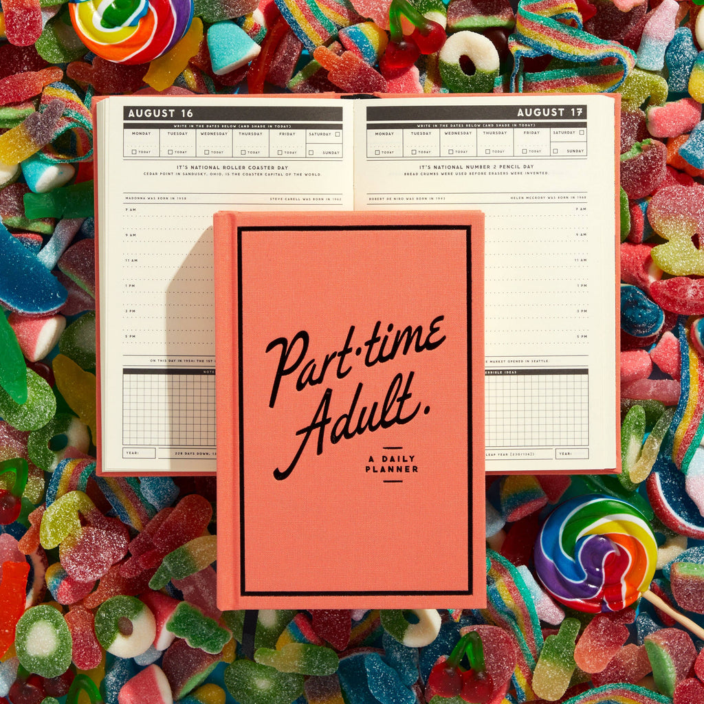 Part-Time Adult Undated Daily Planner (Diary or Journal)