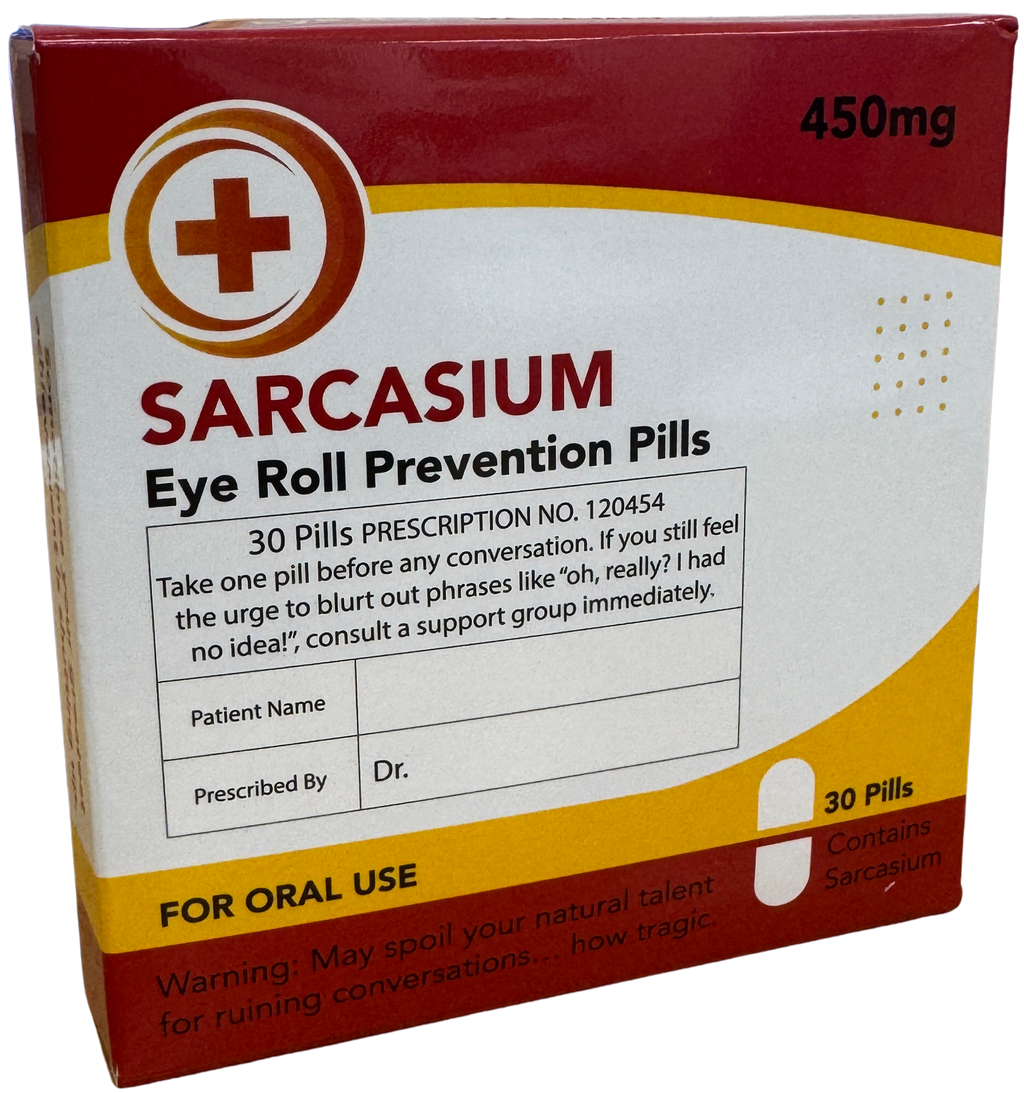 Sarcasium - Candy Mints, Funny Novelty Stocking Fillers