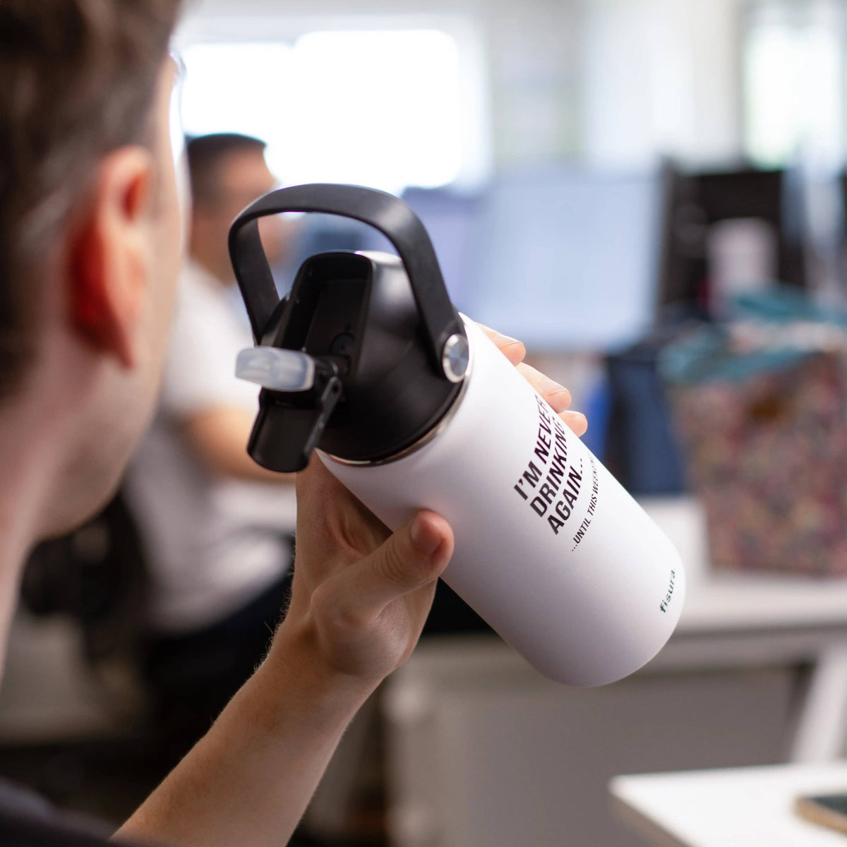 Thermos "I'M Never Drinking Again"