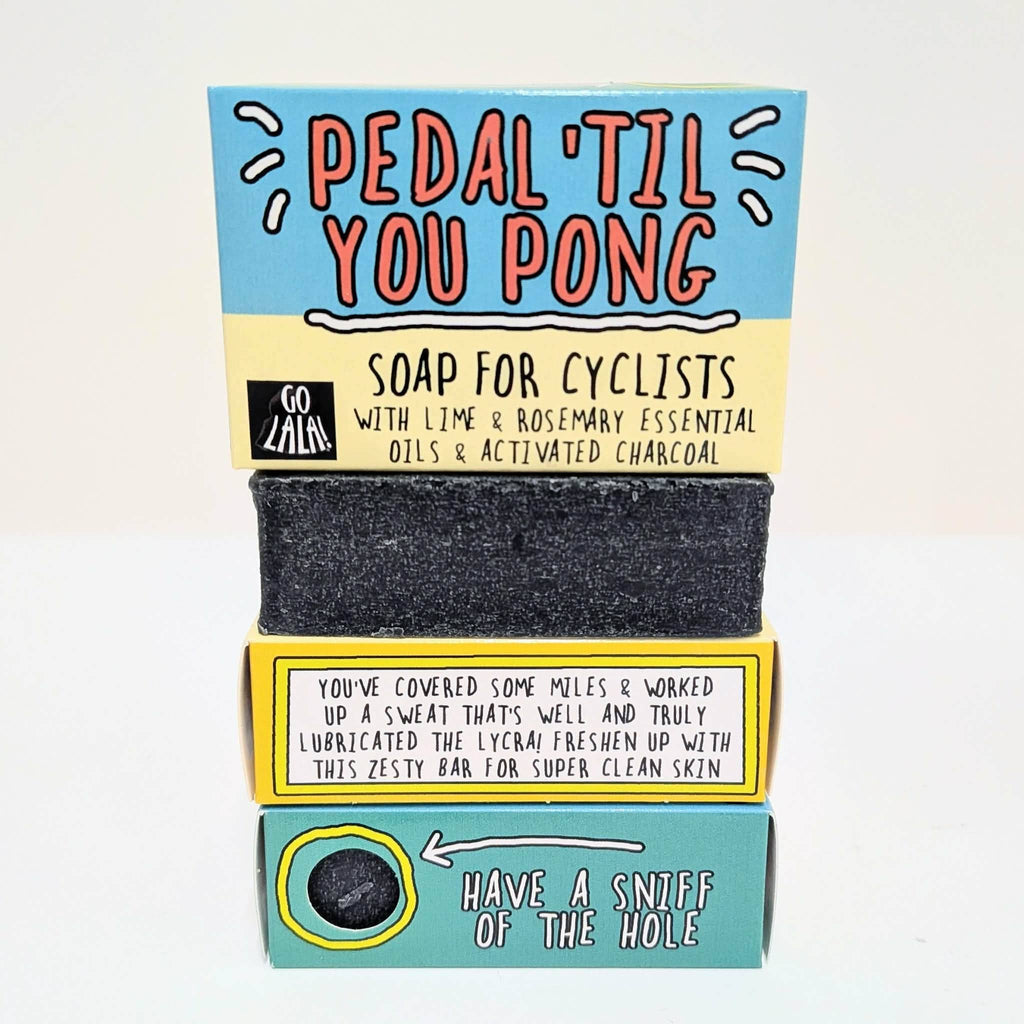 Pedal Til You Pong - soap for cyclists