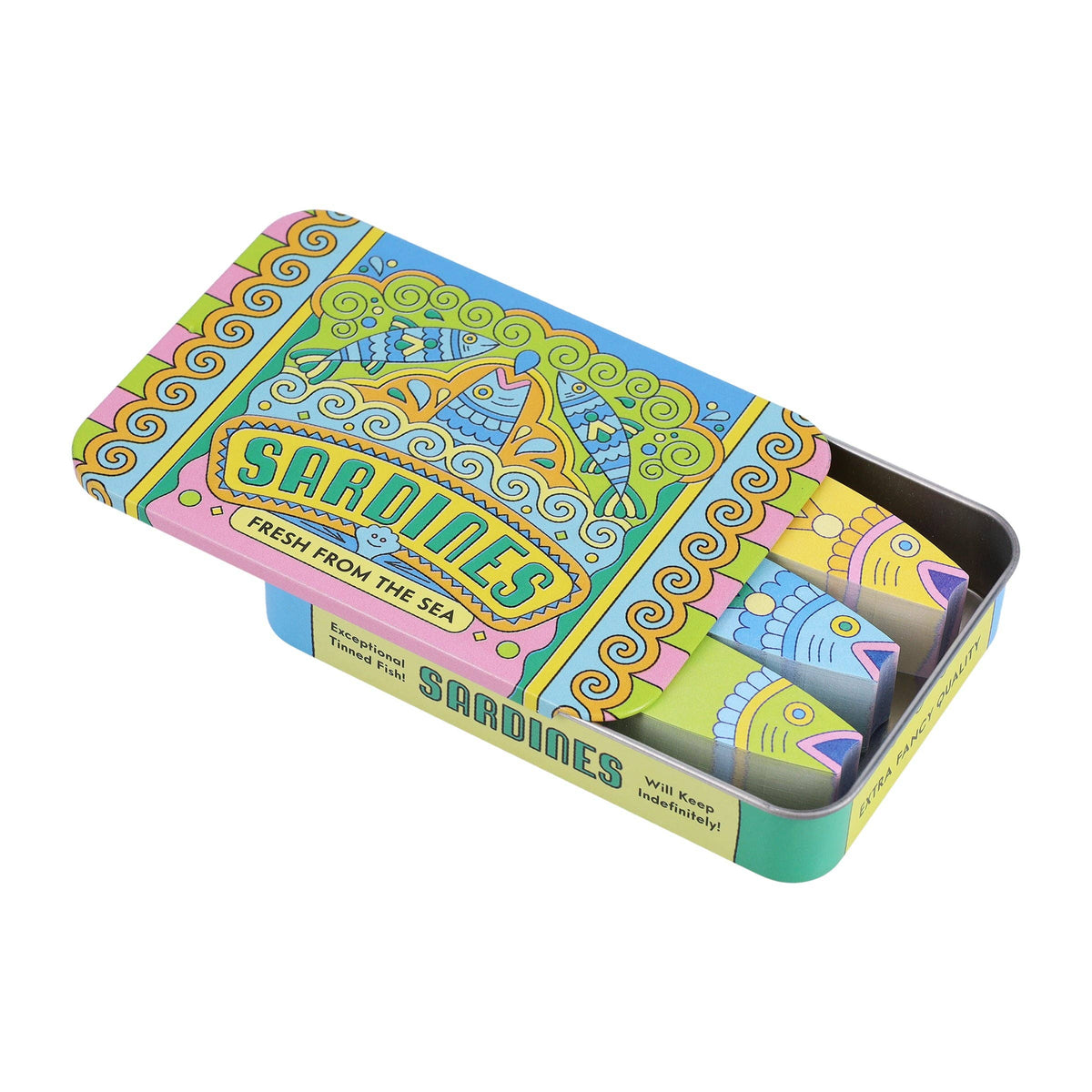 Sardines Fishy Sticky Notes (Notepad/Sticky Notes)