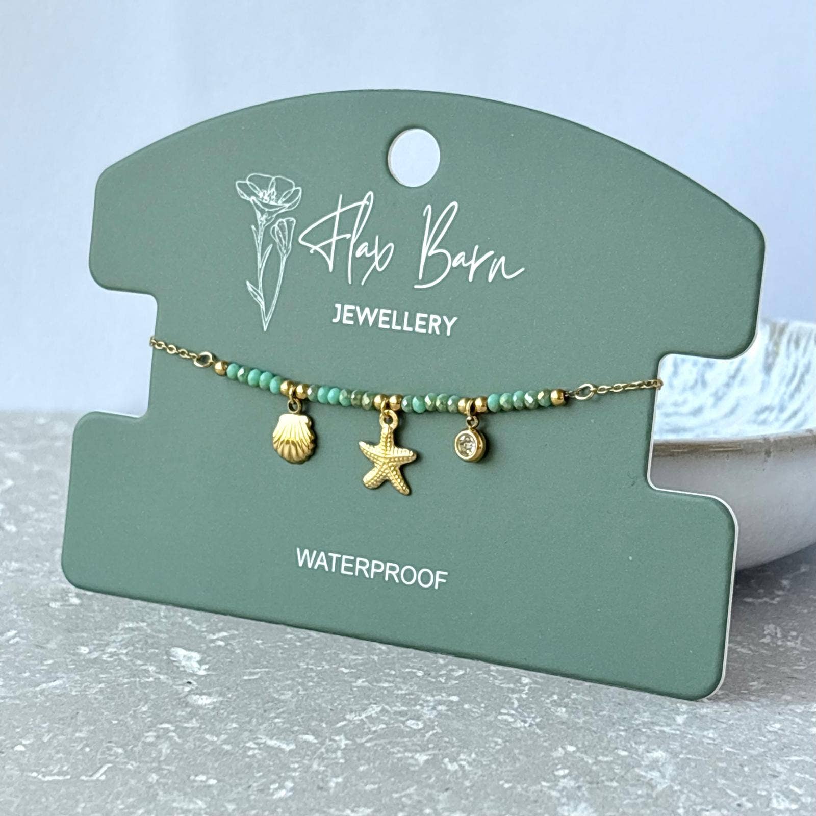 Tarnish Resistant Sea Foam Bracelet