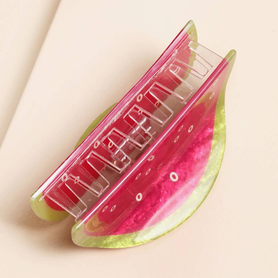 Pink Melon Hair Clip