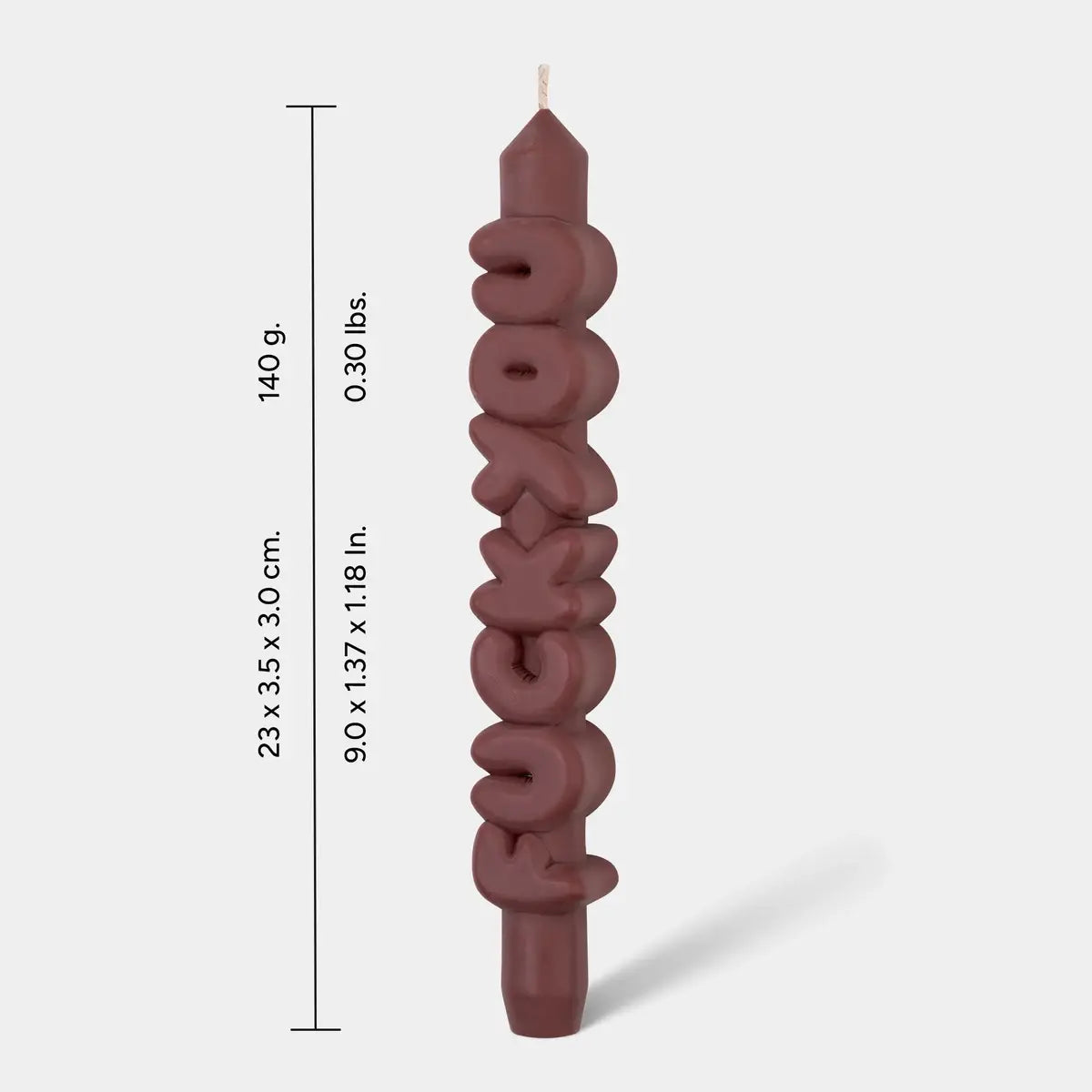 CandleHand Taper Candle Set | Mixed Signals Mocha & Cream
