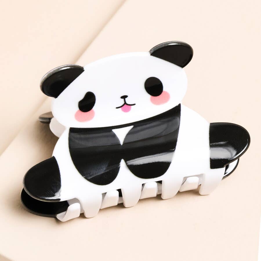 Large Panda Hair Clip