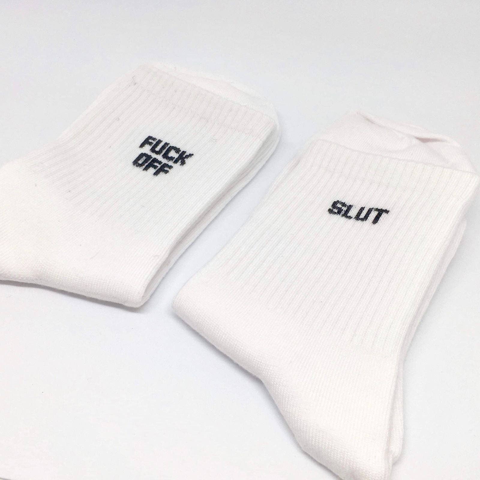 Swear Word Socks,  Fuck Off