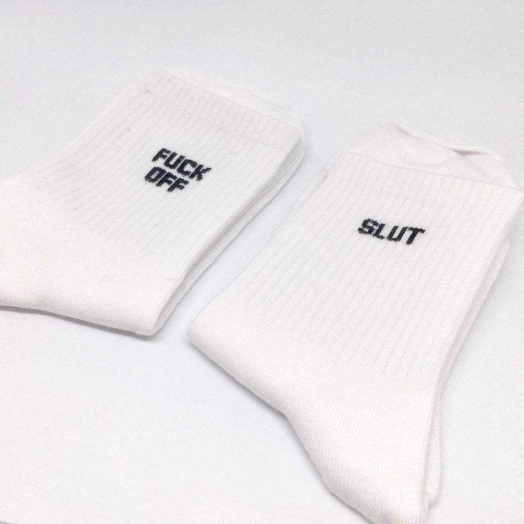 Swear Word Socks, First Class Bitch