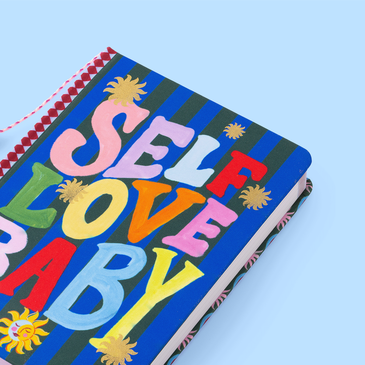 Self Love Baby Fabric Covered Journal